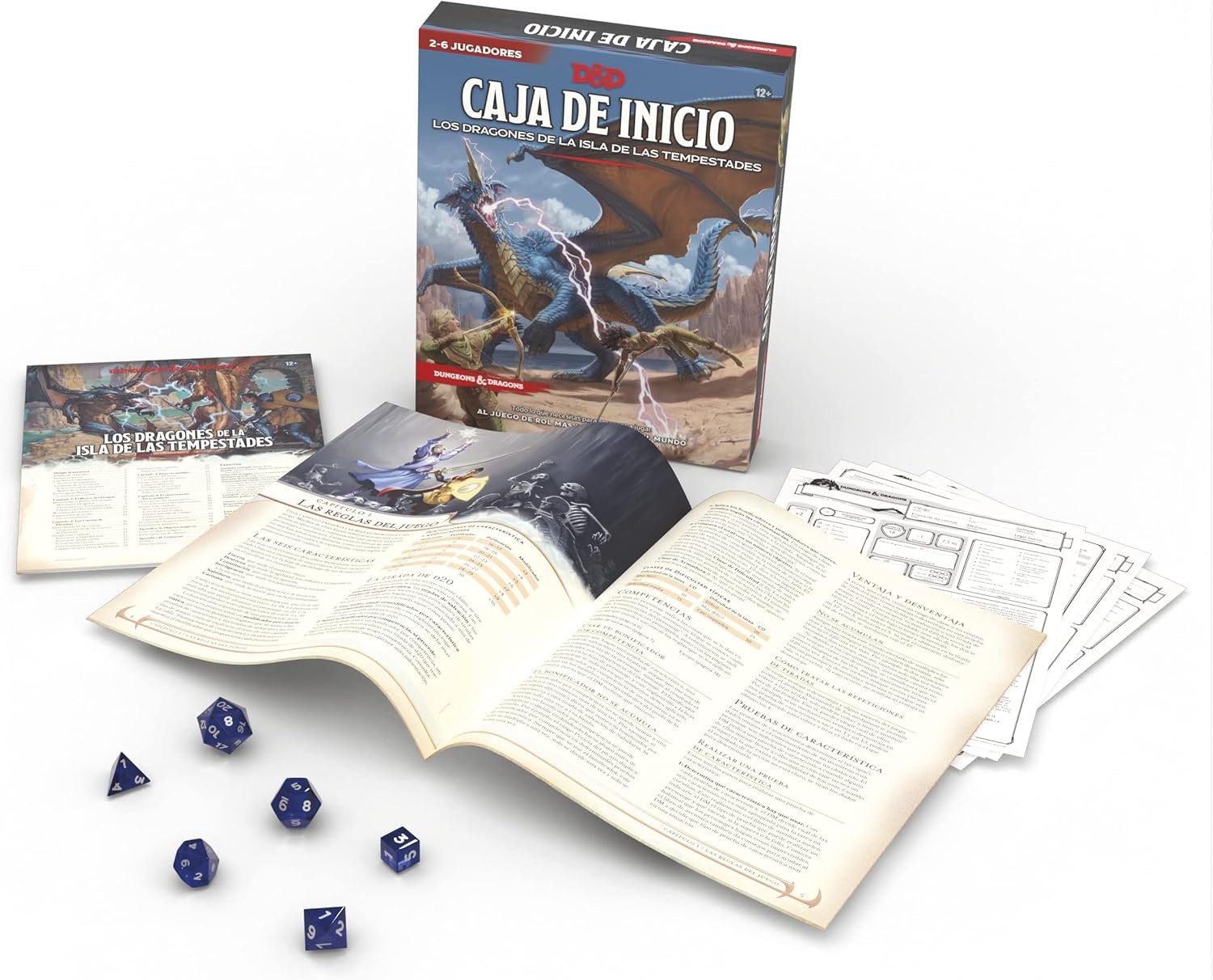 Caja de Inicio: Los Dragones de la Isla de Las Tempestades (Versión en Español)