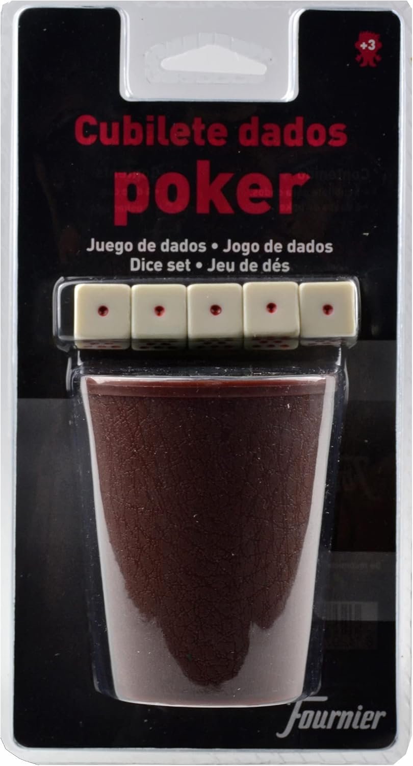 Fournier 102006 - Cubilete + Dados Póker Blister