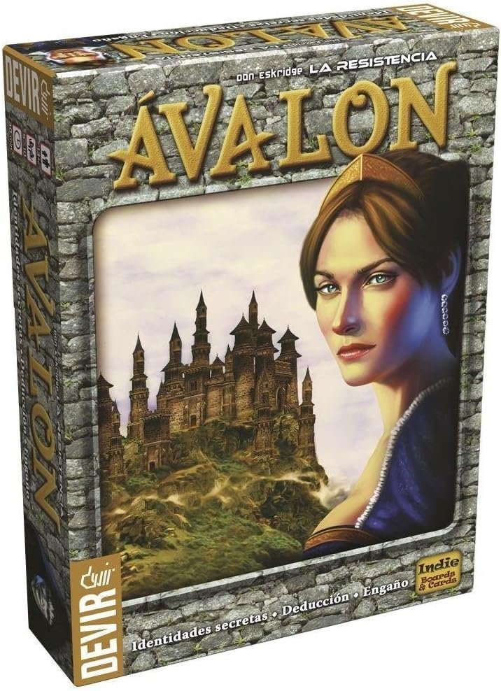 Devir - La Resistencia: Avalon, Juego de Mesa, Divertido Juego con Amigos de Ingenio y Engaño, Edad +13