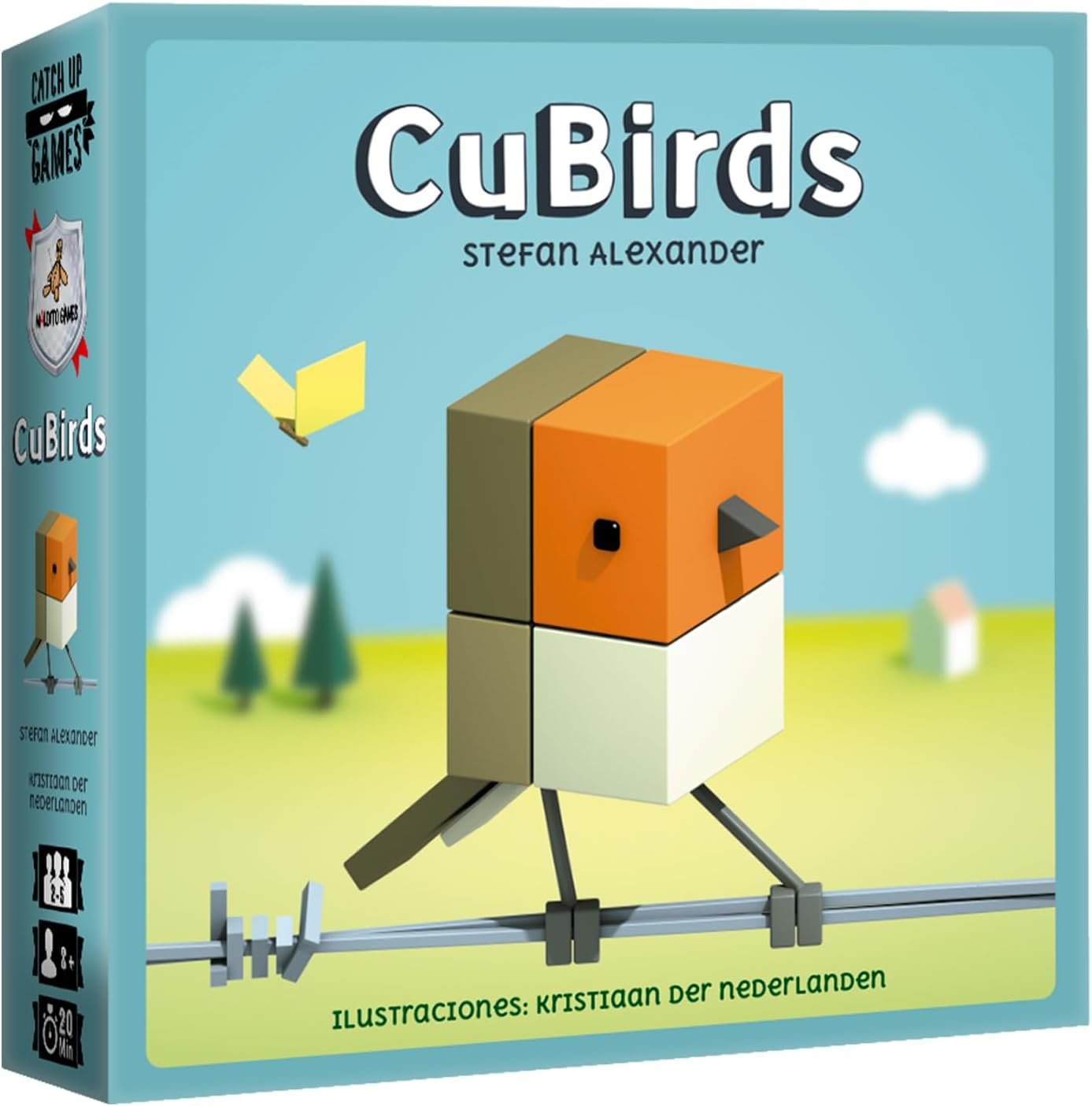 Maldito Games - Cubirds, Juego de Cartas Fácil, Rápido y Divertido, Juego de Mesa para Todas Las Edades (MLDGCUBPS)