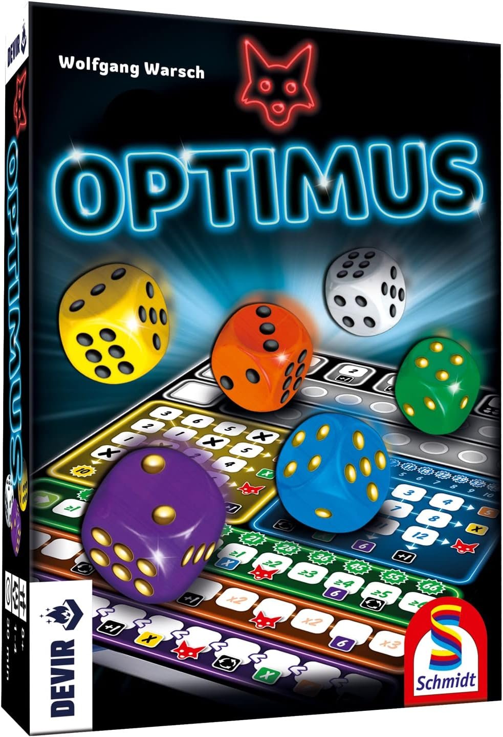 Devir- Optimus, Juego de Mesa Dados con Amigos o en Solitario para Fiestas, 8 años (BGOPTIM)