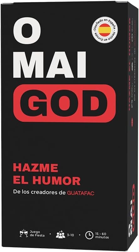 ATM Gaming Omaigod - Juegos de Mesa para Adultos - Ríe sin Parar con Este Juego de Cartas de Humor y Diversión - Regalo Original