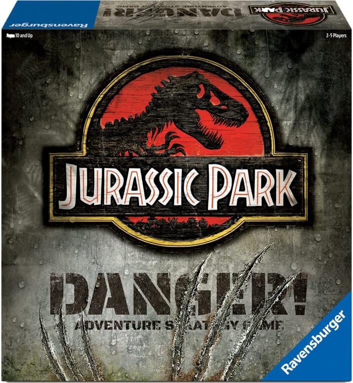 Ravensburger - Jurassic Park Danger| Juegos De Mesa Adulto | Juego De Mesa para Niños A Partir De 10 Años | 2-5 Jugadores | Regalos Originales Niños