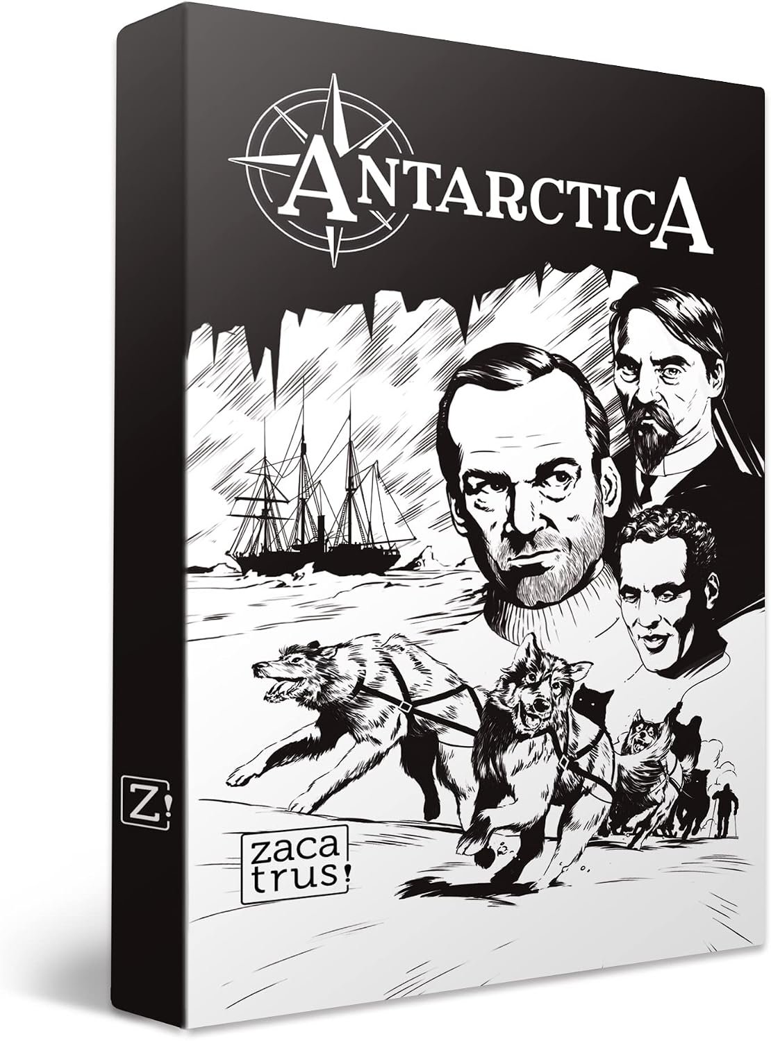 Antarctica, Juego de Mesa, Cooperativo, Narrativo, Familiar, con Amigos, Ciencia Ficción, Correo Electrónico, Idioma Español, Edad +10 Años