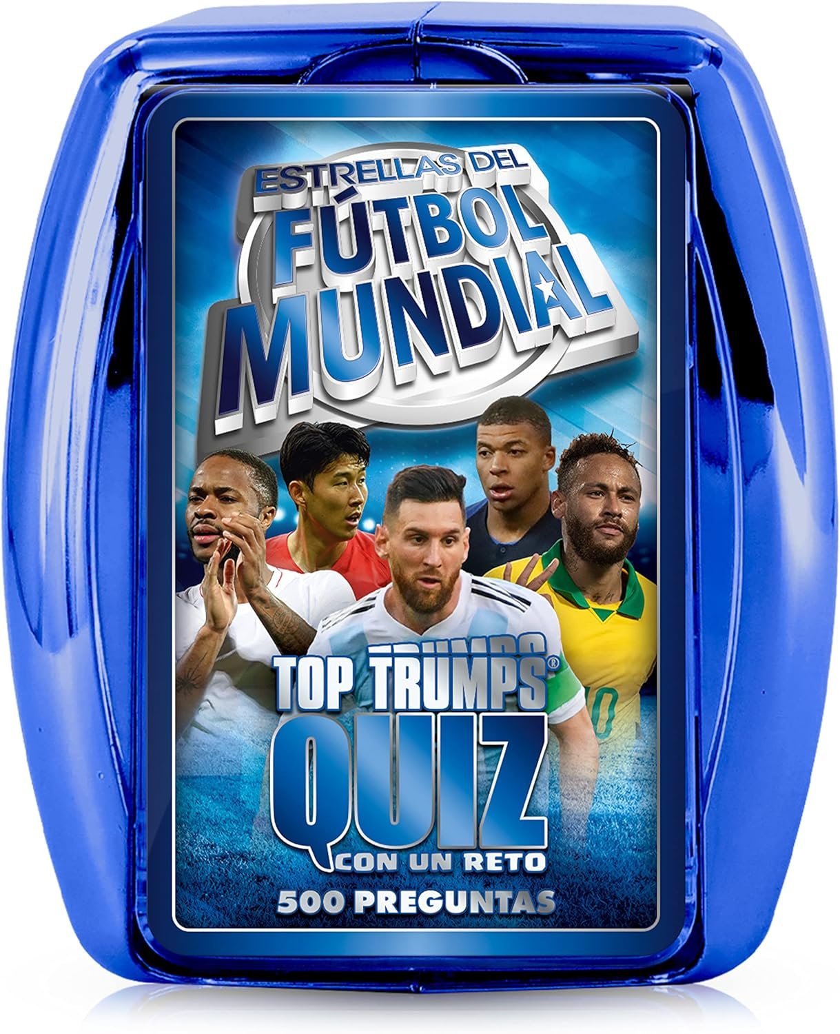 Top Trumps Quiz Jugadores De Fútbol - Juegos Infantiles: Trivia para 2+ Jugadores Desde 8 Años - ¡Adivina Preguntas sobre Tus Futbolistas Favoritos Y GANA! Ideal para Tu Colección De Fan.