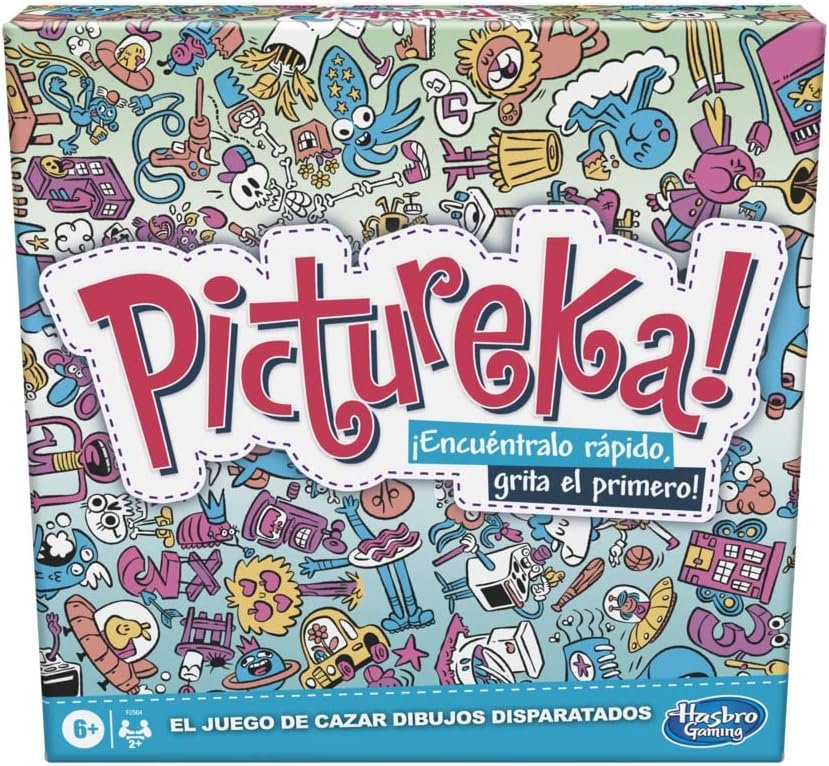 Hasbro Gaming - Juego Pictureka! - de dibujos - de mesa infantil - Divertido juego familiar - Juegos de mesa para mayores de 6 años