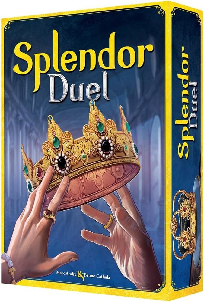 Asmodee Splendor Duel, Juego de Mesa de Estrategia para Adultos y Jóvenes