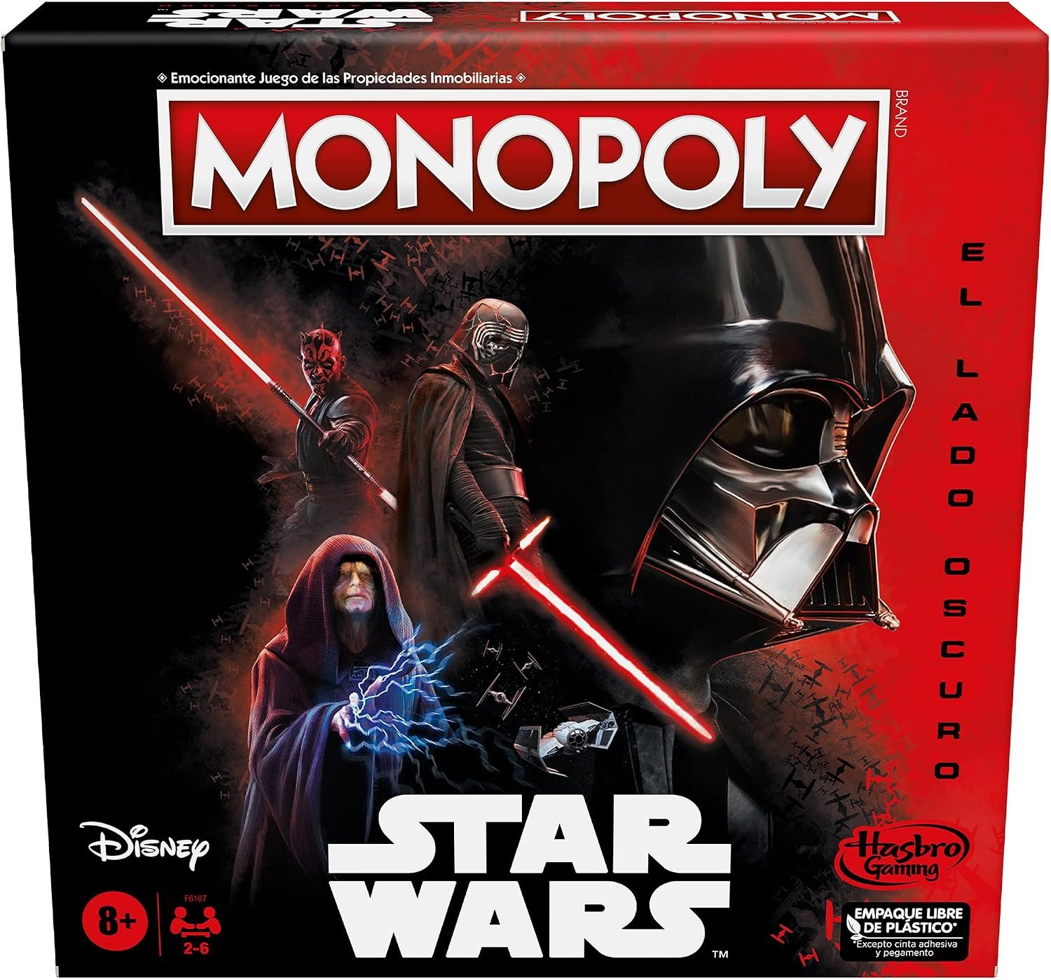 Star Wars Monopoly Dark Side en Castellano
