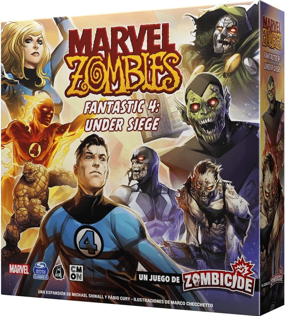 CMON | Marvel Zombies: Fantastic 4 Under Siege | Expansión