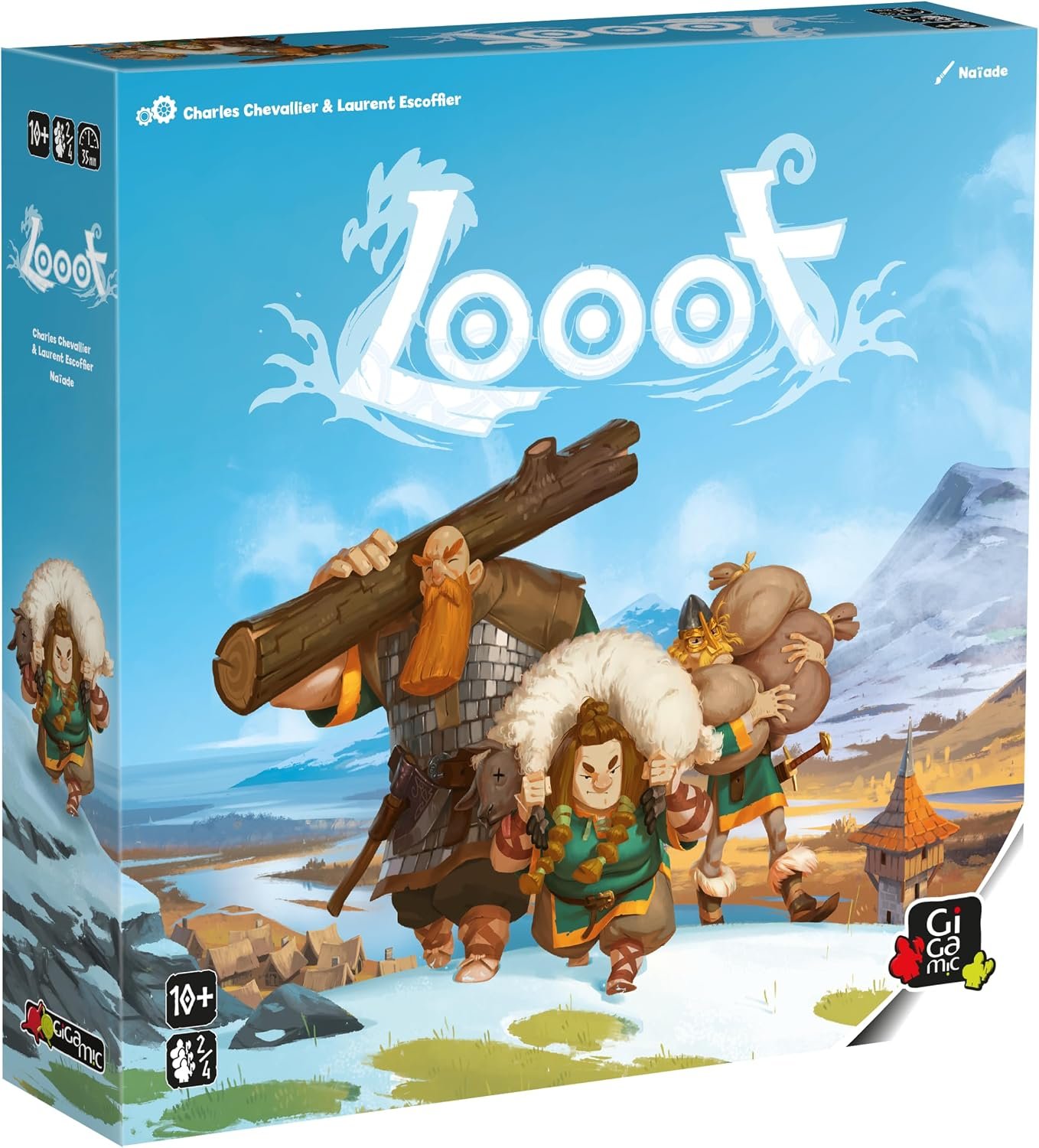 GIGAMIC LOOOT - Juego de Estrategia Familiar (10 años)