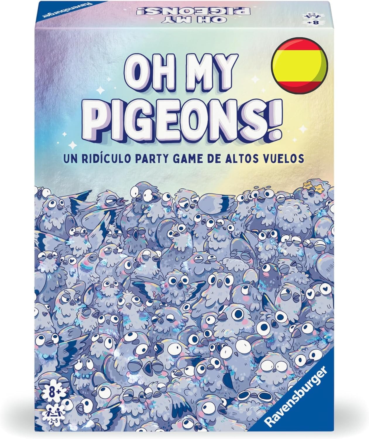 Ravensburger - Oh my Pigeons!, Juego de Fiesta Desde 8 años, +2 Jugadores