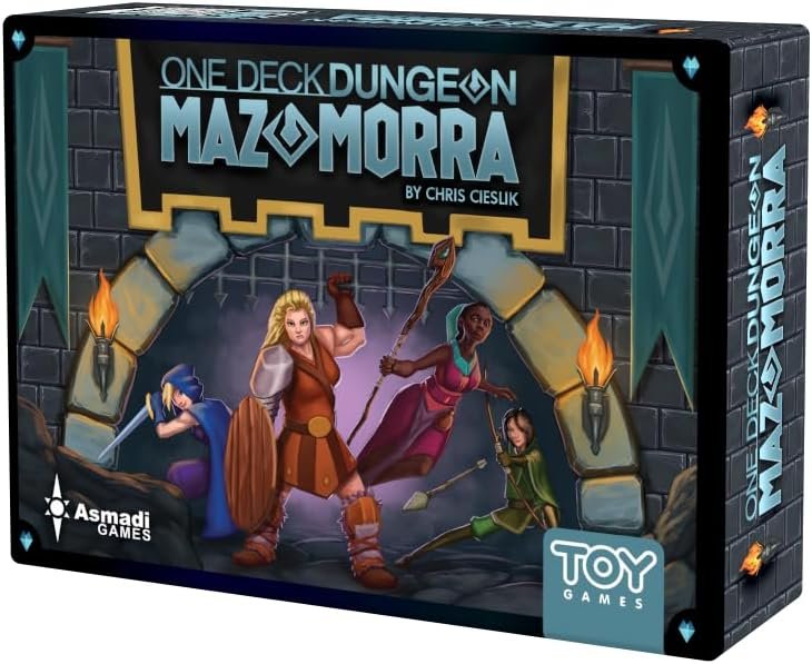 Mazomorra (One Deck Dungeon) en ESPAÑOL | Juego de Mesa en Solitario o para Dos Jugadores