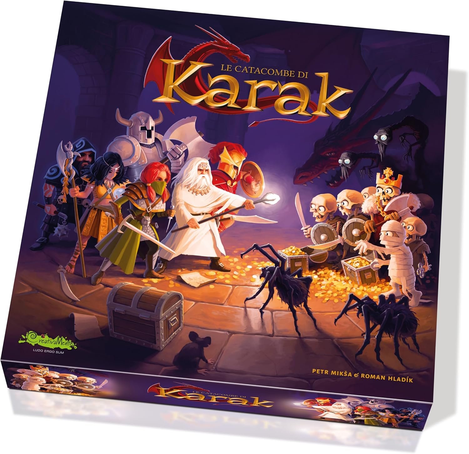 Juego de Mesa - Las Catacumbas de Karak - Nueva versión