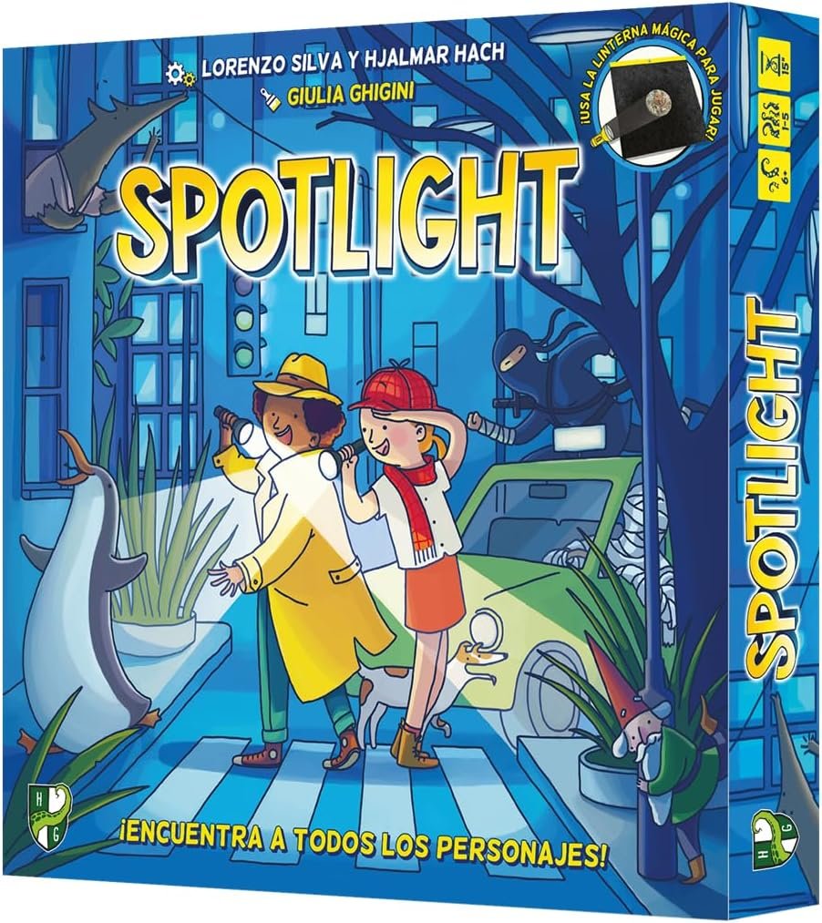 Horrible Guild, Spotlight, Juego de Mesa Cooperativo para Familias y Niños