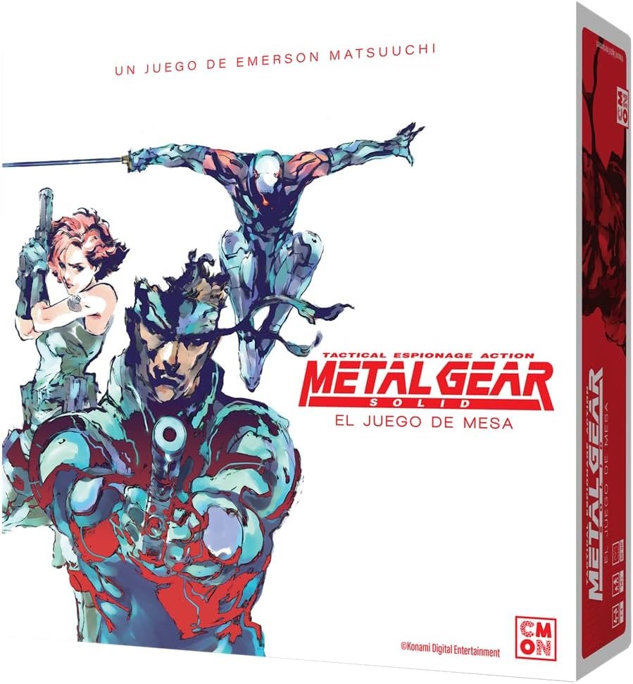 CMON Metal Gear Solid El Juego de Mesa