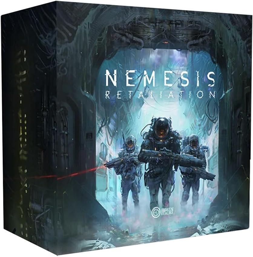 Awaken Realms | Nemesis Retaliation Core Box | Core Box Juego De Mesa, Horror Sci Fi Semi Cooperativo, Marines, Horda Alienígena Y Equipo Personalizable | 1-5 Jugadores | 120 Minutos